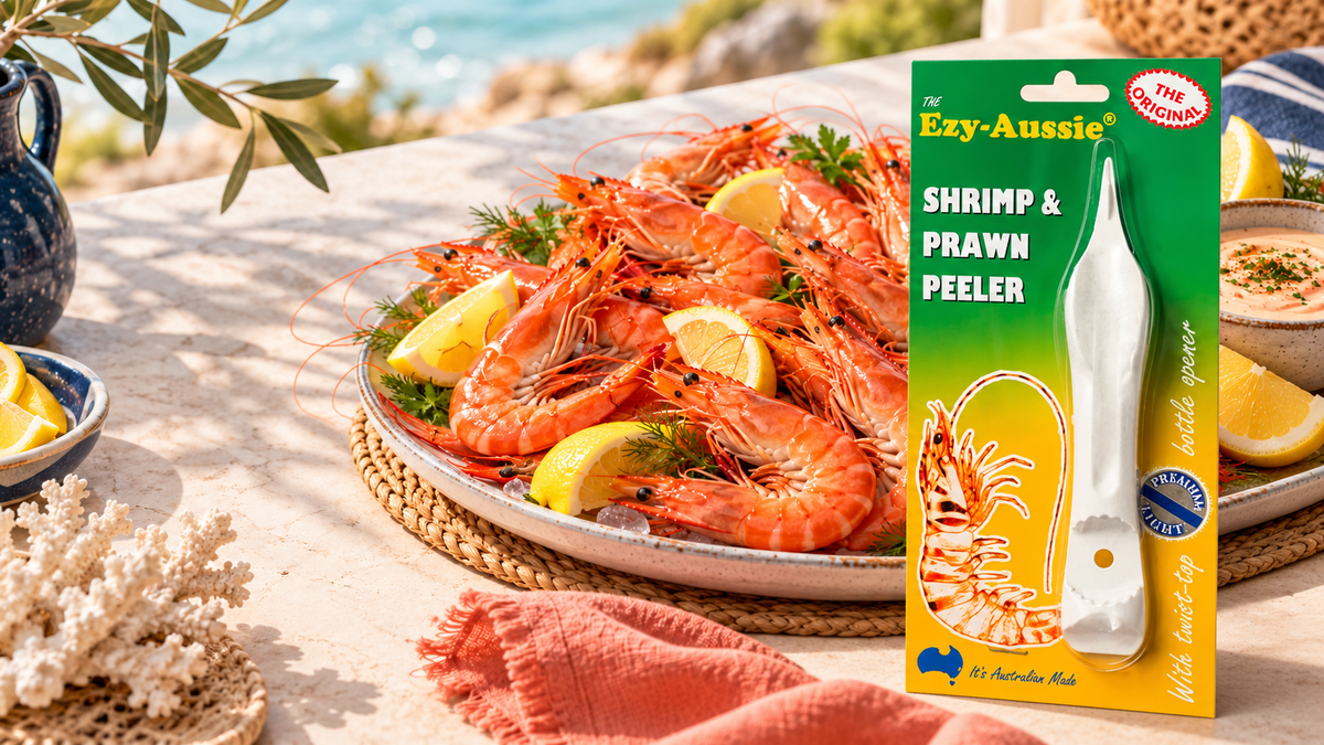 Load video: Prawn Peeler demonstration